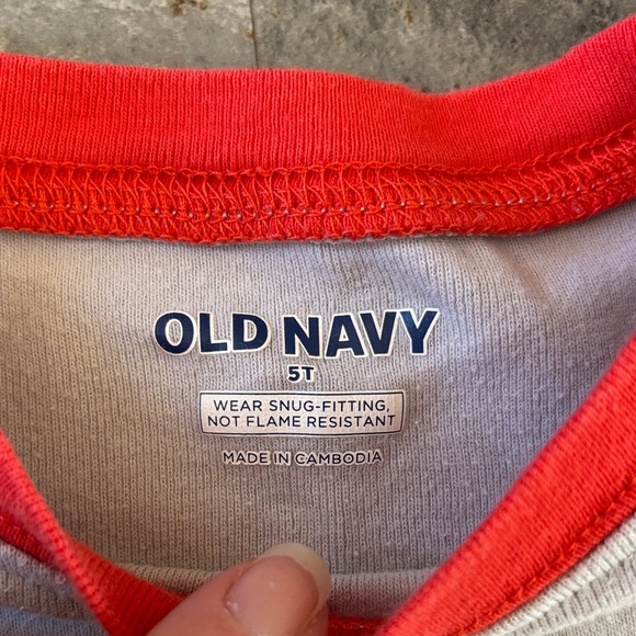 Old Navy Kids Pajama Set, T-shirt and Long Pants, Let’s Taco Bout It, Size 5T - Picture 3 of 17